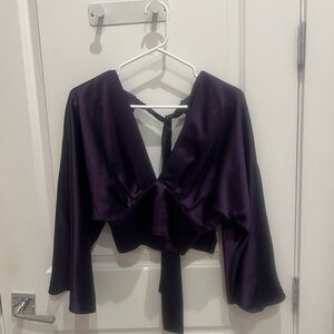 Zara Elegant Purple Women's Top